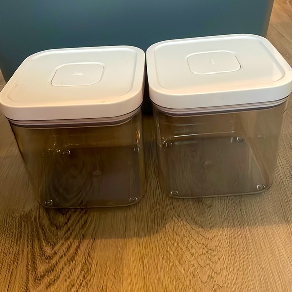 Oxo Kitchen 2 Oxo Pop Top Containers Poshmark